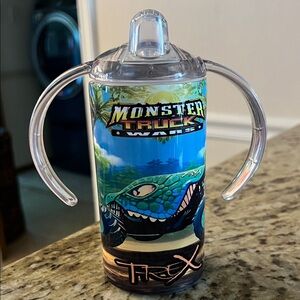 Monster Truck Wars T-Rex Sippy Cup